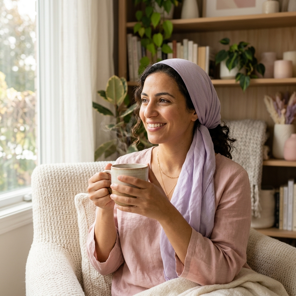 الرعاية الذاتية للأمهات: كيف تجدين 15 دقيقة لنفسكِ وسط زحام اليوم؟ 🌿✨